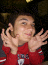 Joe's "Welcome to Wonderland" pose