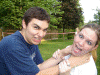 Joe choking Terri...